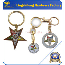 Metal Masonic Order of Eastern Star Llaveros
